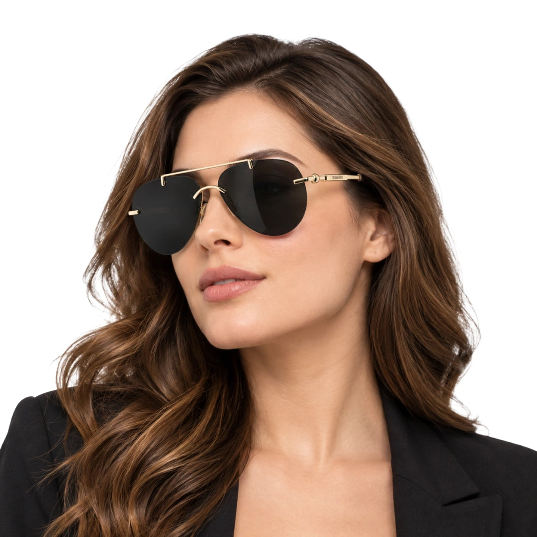 Burberry | Premium Rimless Designer Sunglasses-zoom-6