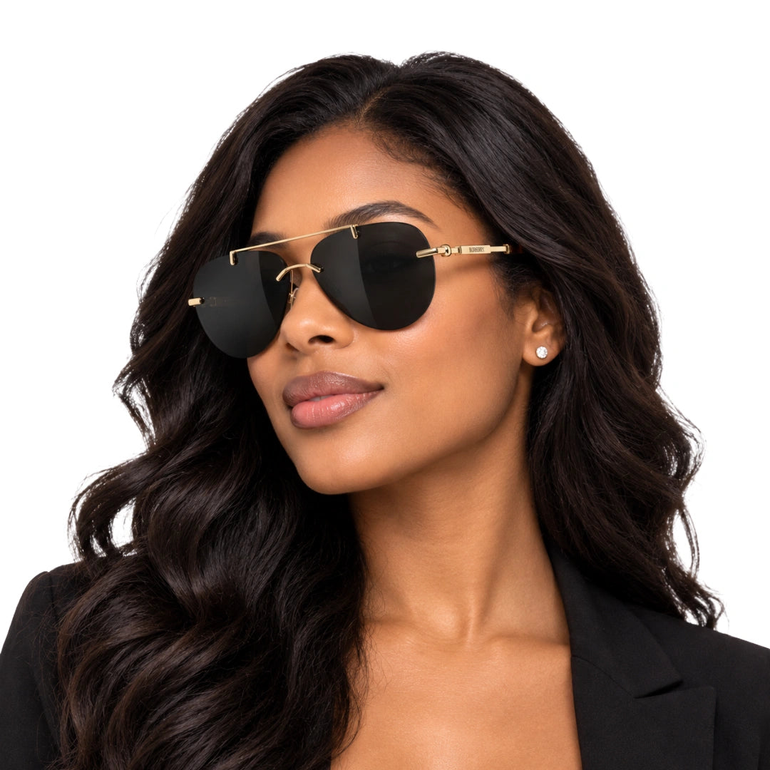 Burberry | Premium Rimless Designer Sunglasses-zoom-8