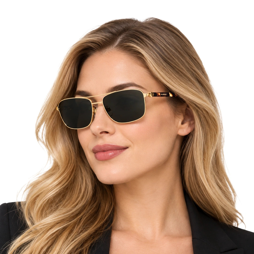 Burberry 0BE3163 | Structured Rectangular Designer Sunglasses-8
