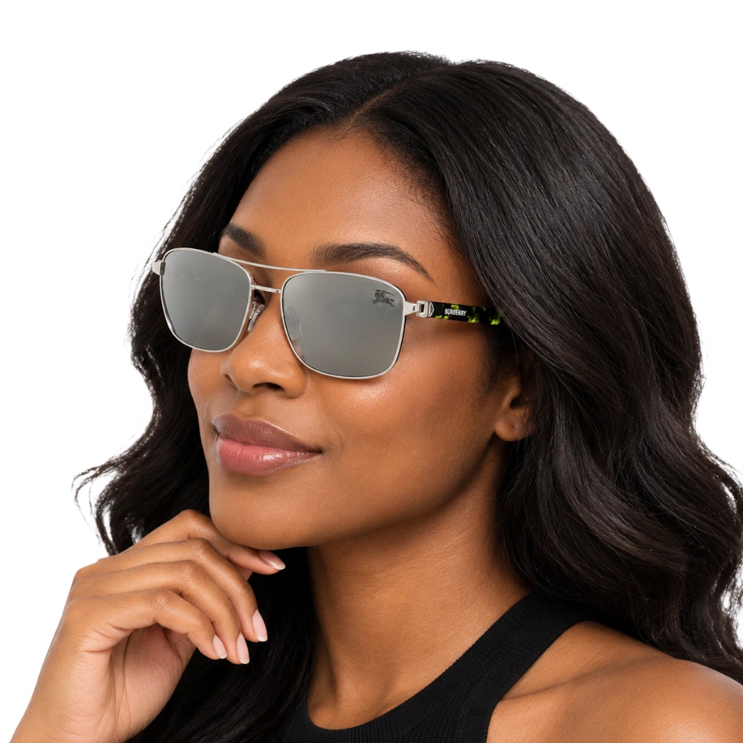 Burberry 0BE3163 | Structured Rectangular Designer Sunglasses-zoom-17