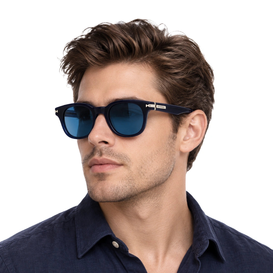 Burberry 0BE4439 | Modern Designer Round Sunglasses-zoom-9