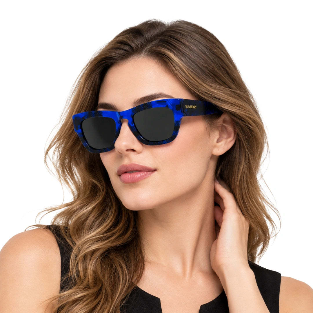 Burberry 0BE4440U | Signature Rectangular Designer Sunglasses-zoom-8