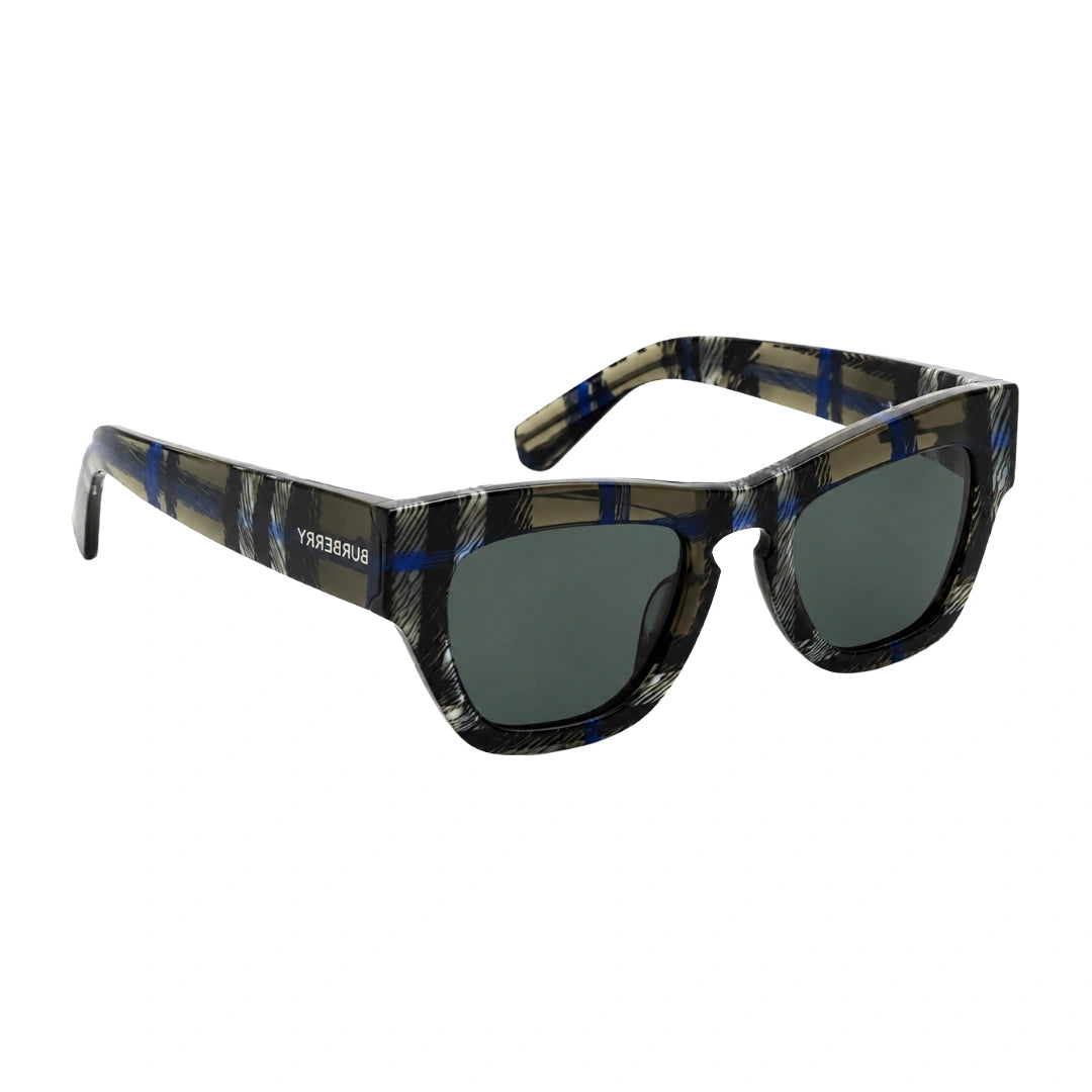 Burberry 0BE4440U | Signature Rectangular Designer Sunglasses-14