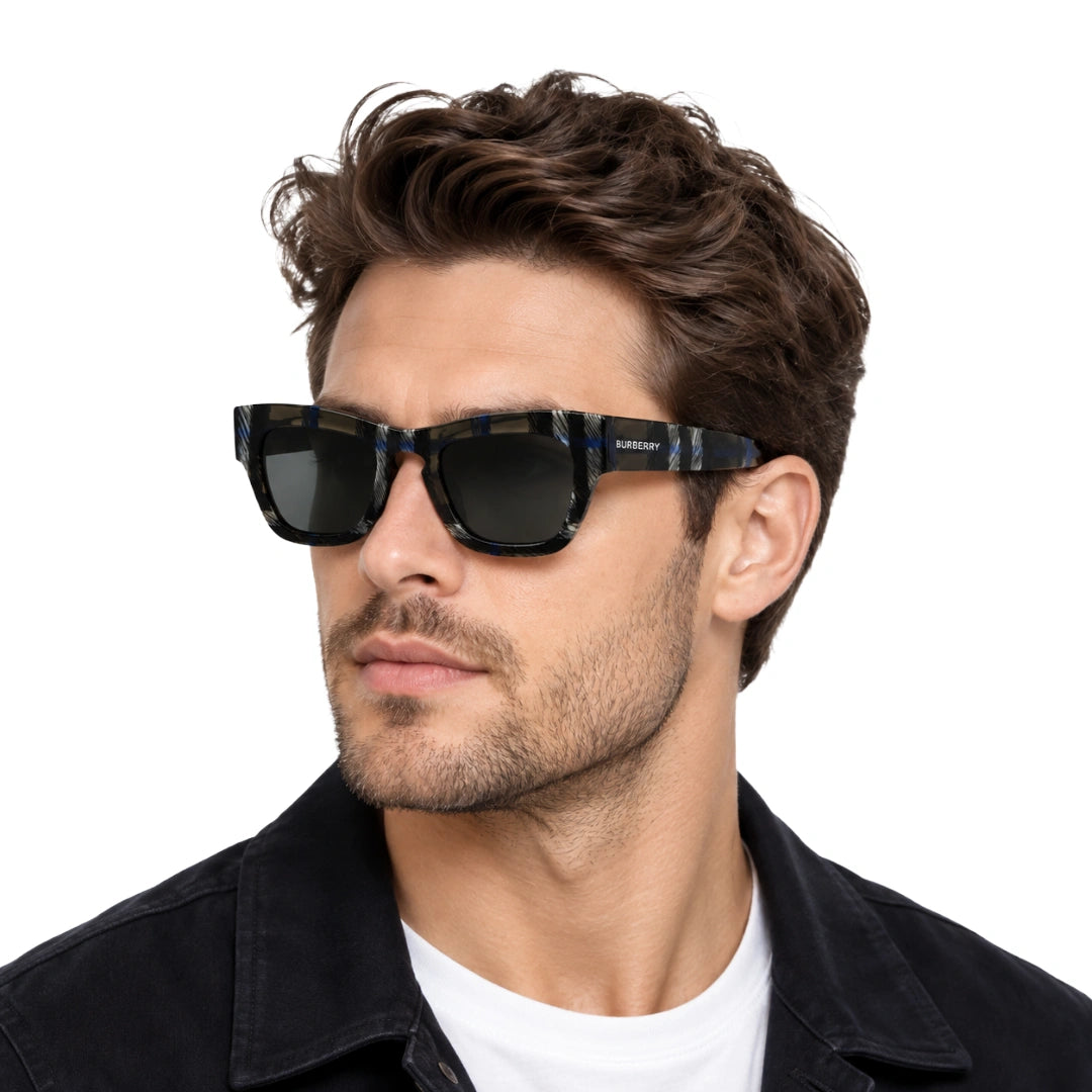 Burberry 0BE4440U | Signature Rectangular Designer Sunglasses-zoom-16