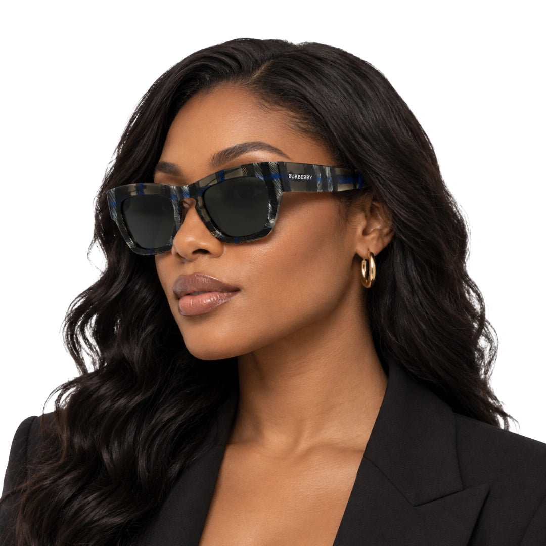 Burberry 0BE4440U | Signature Rectangular Designer Sunglasses-zoom-17