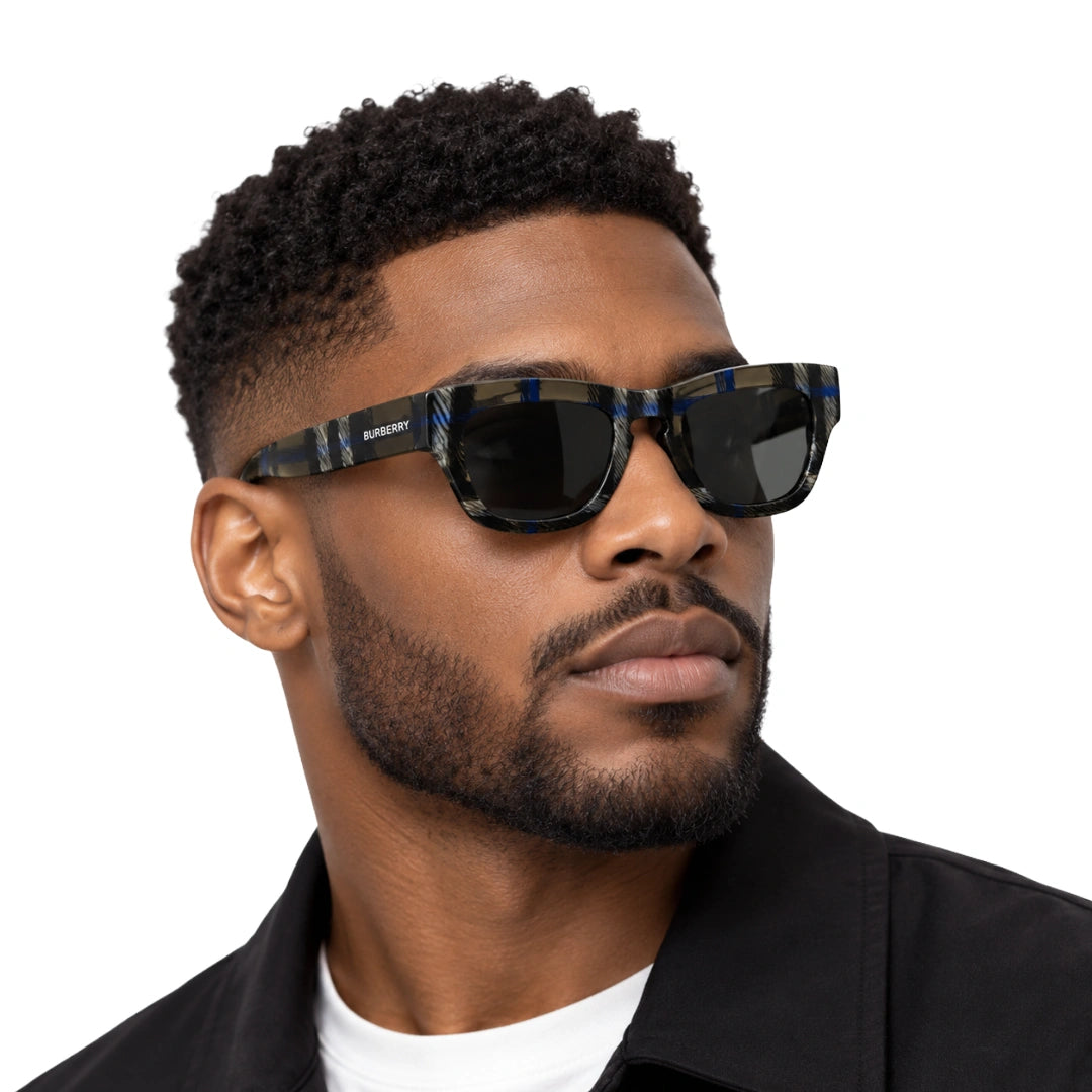 Burberry 0BE4440U | Signature Rectangular Designer Sunglasses-zoom-18