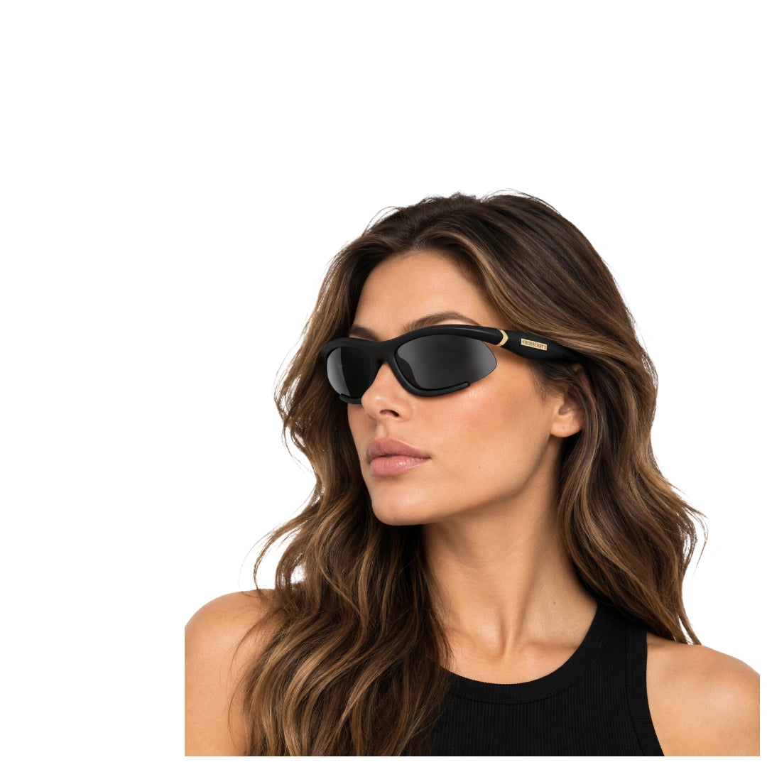Burberry 0BE4462 | Oval Wraparound Designer Sunglasses-6