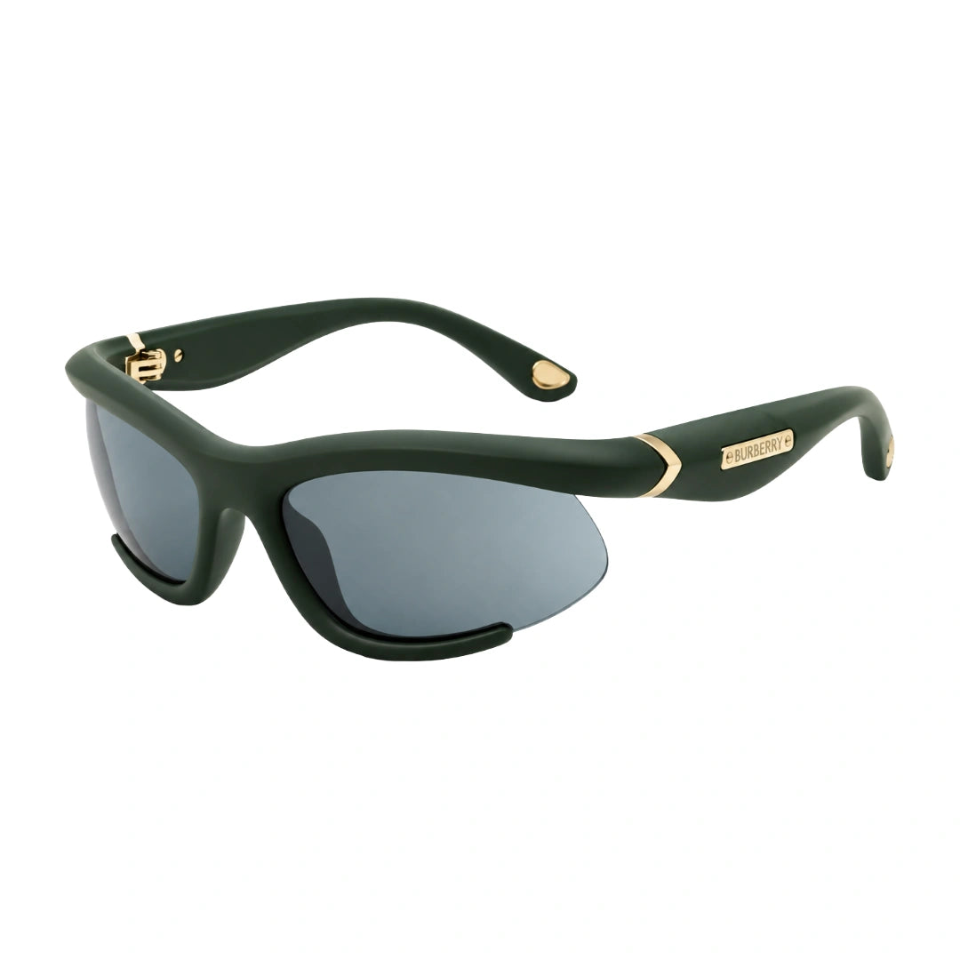 Burberry 0BE4462 | Oval Wraparound Designer Sunglasses-11