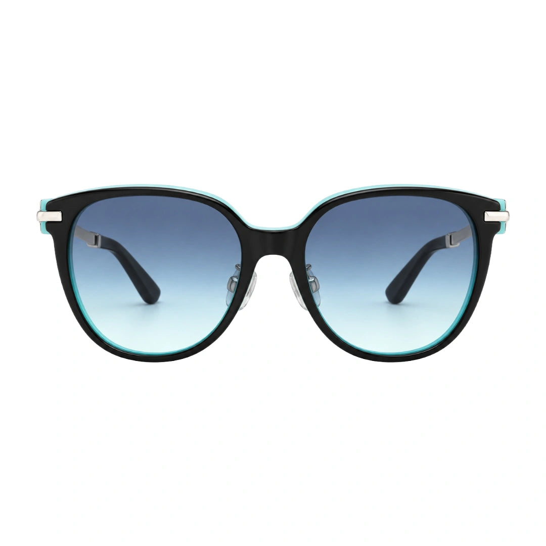 Tiffany 0TF4224D | Elegant Round Gradient Sunglasses