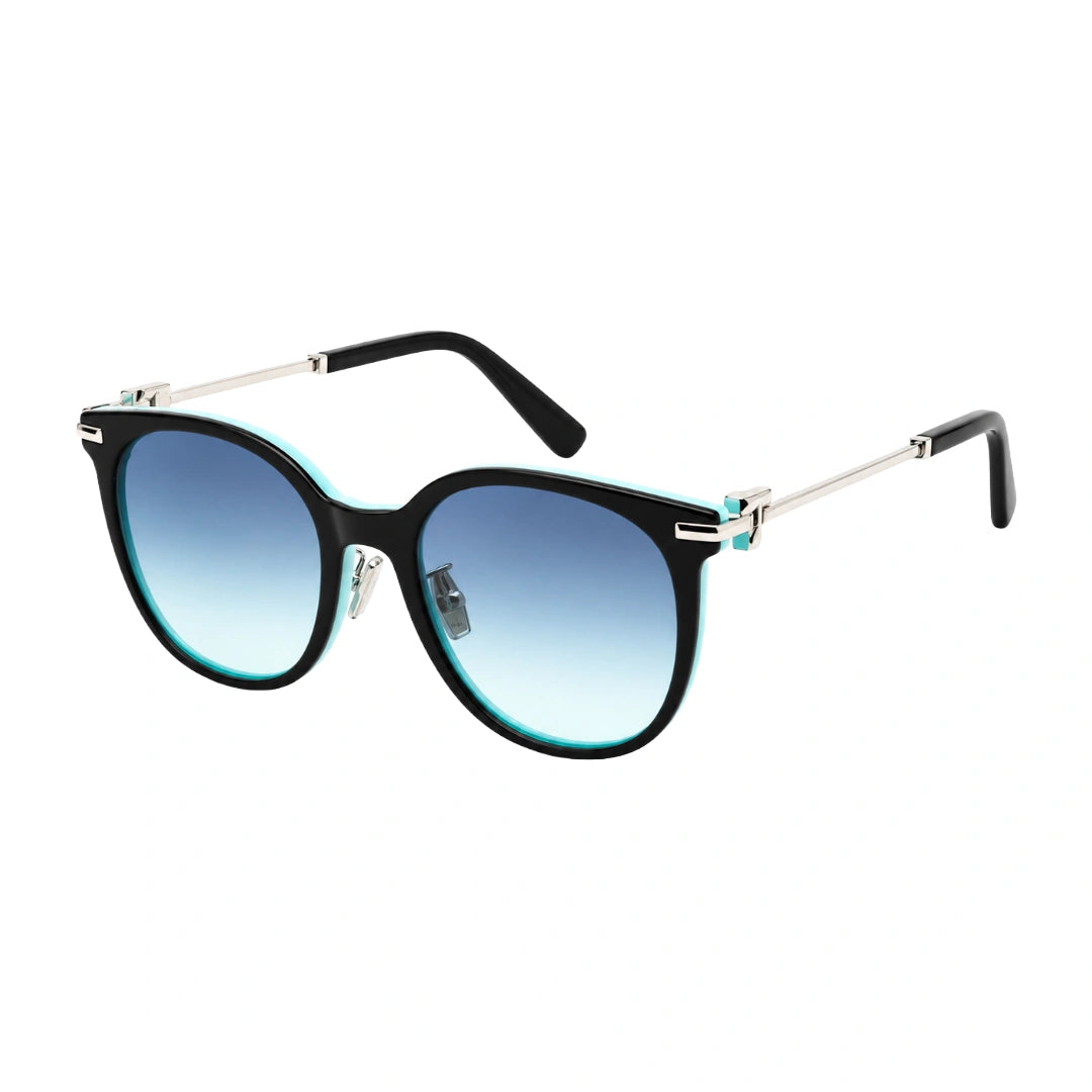 Tiffany 0TF4224D | Elegant Round Gradient Sunglasses