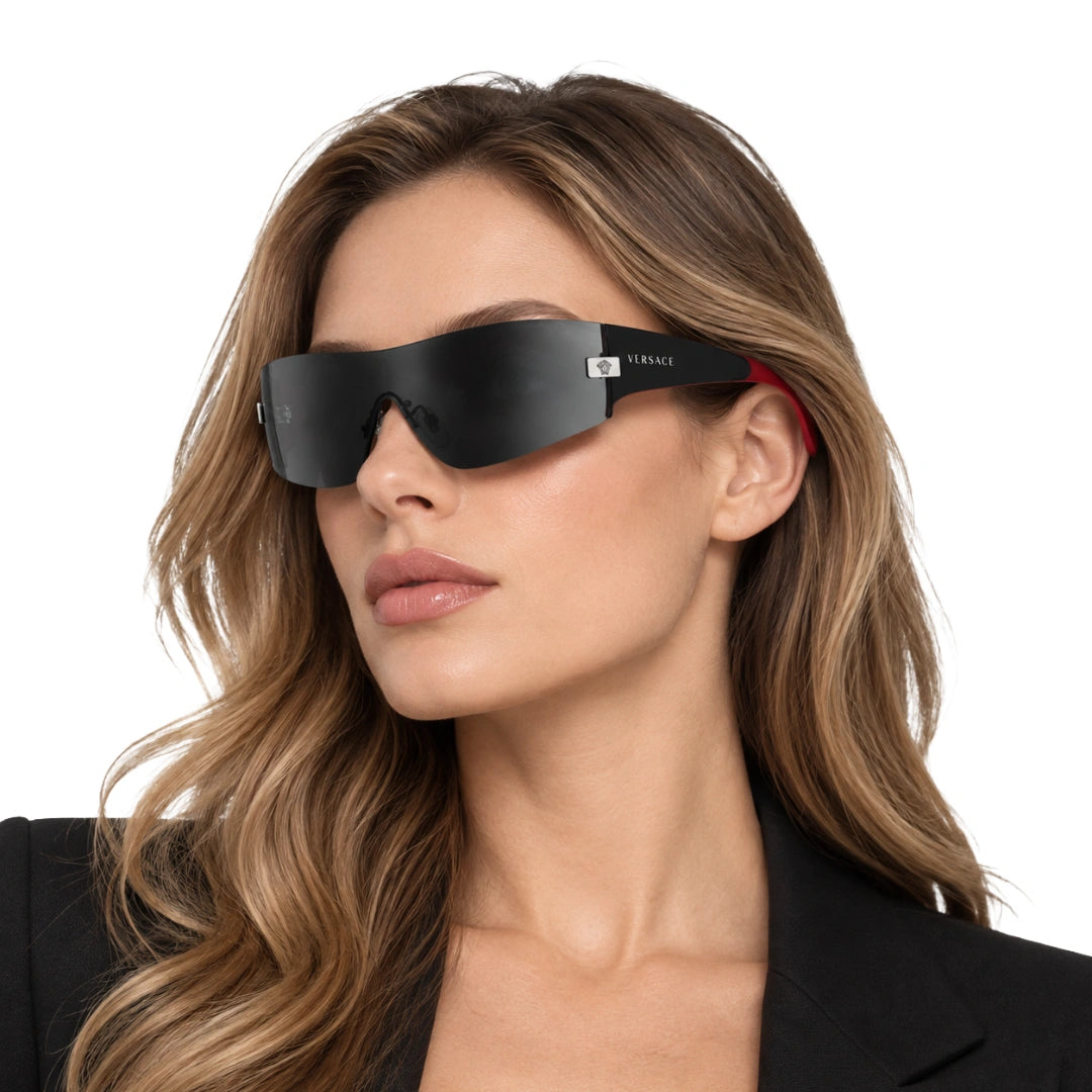Versace 0VE2054 | Bold Shield Designer Sunglasses-zoom-6