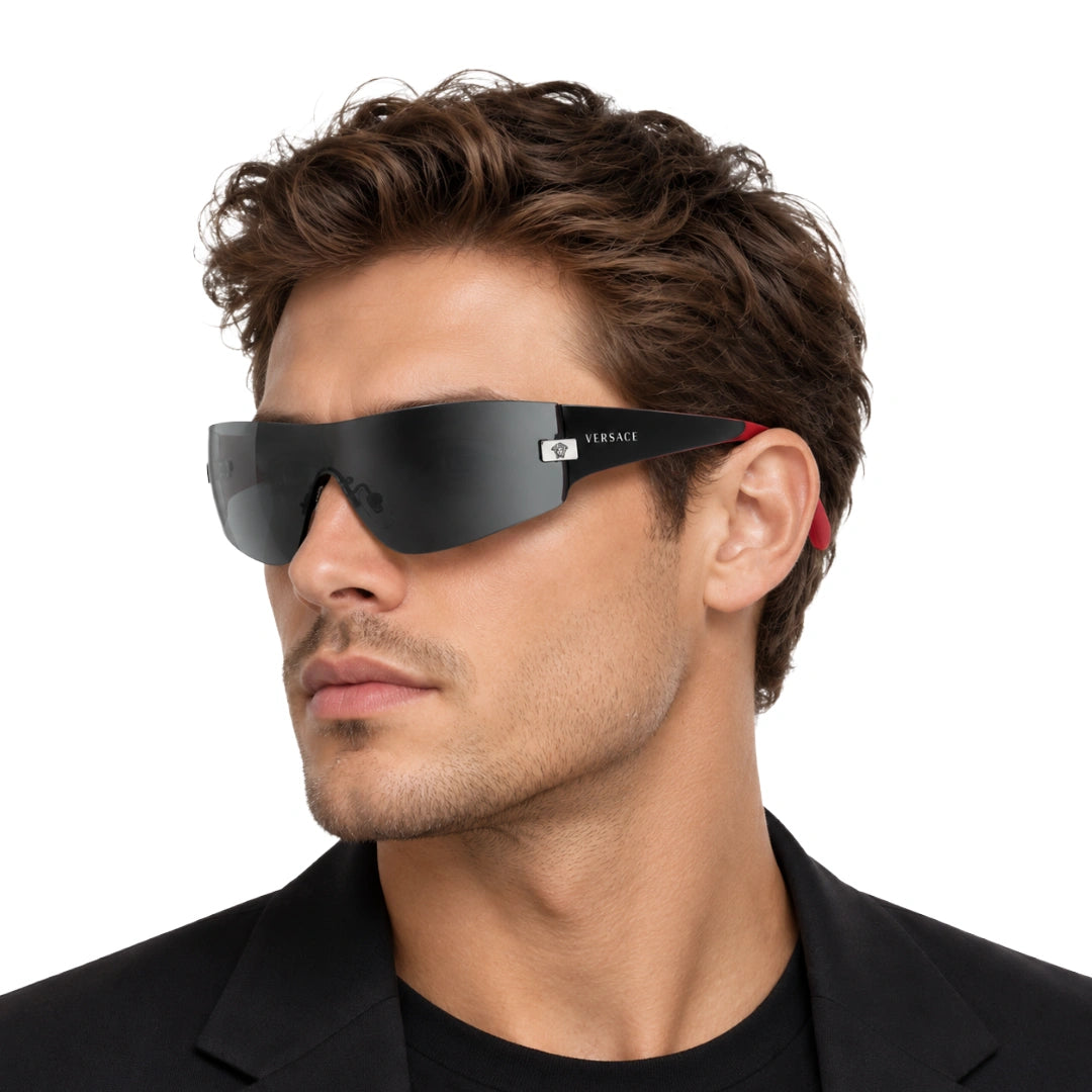 Versace 0VE2054 | Bold Shield Designer Sunglasses-zoom-7