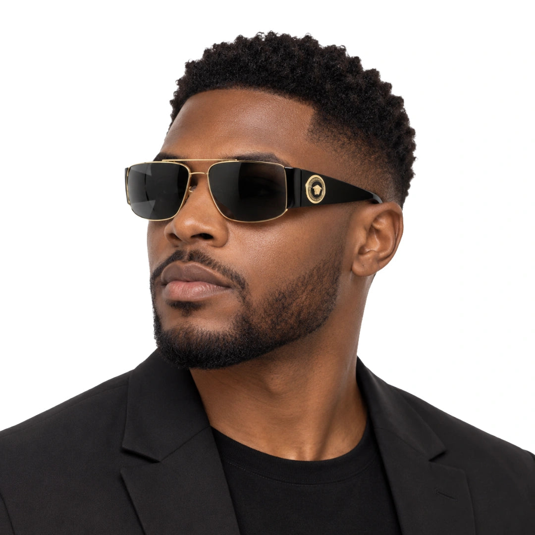 Versace 0VE2163 | Designer Rectangular Double-Bridge Sunglasses-zoom-7