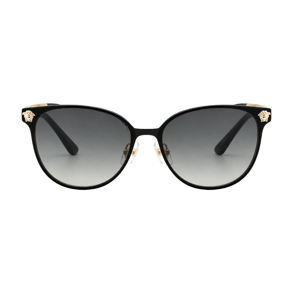 Versace 0VE2168 | Black Oversized Designer Sunglasses