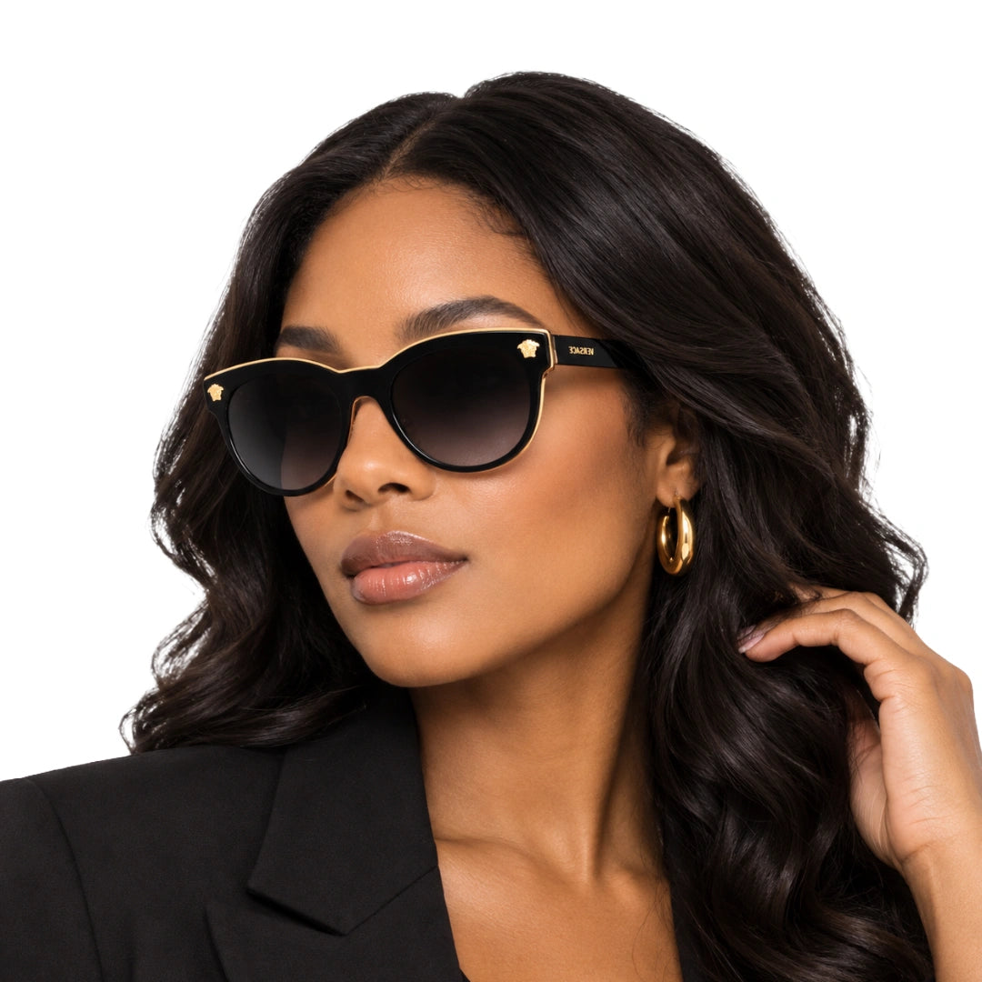 Versace 0VE2198 | Signature Rounded Designer Sunglasses-zoom-6