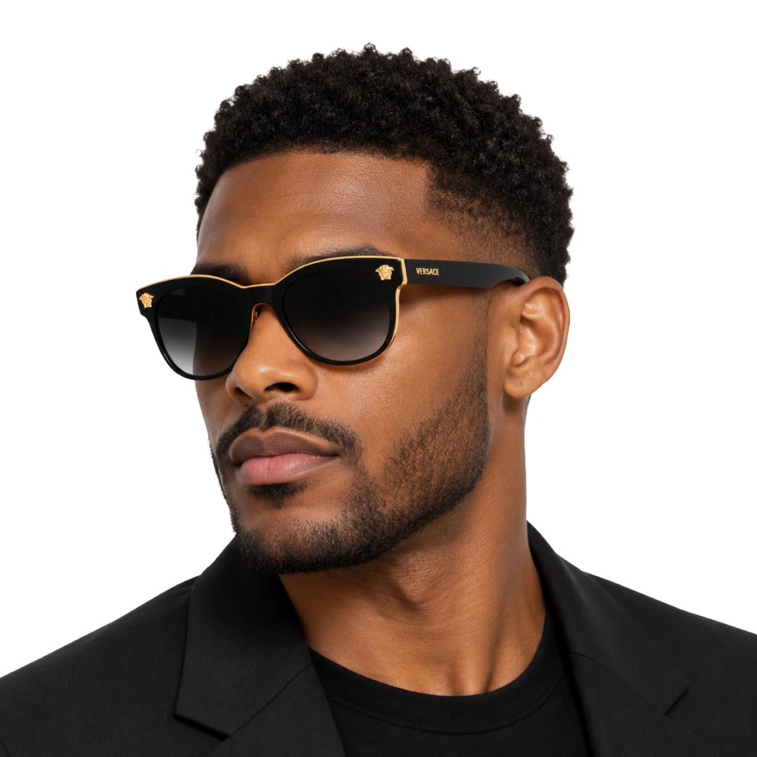 Versace 0VE2198 | Signature Rounded Designer Sunglasses-7