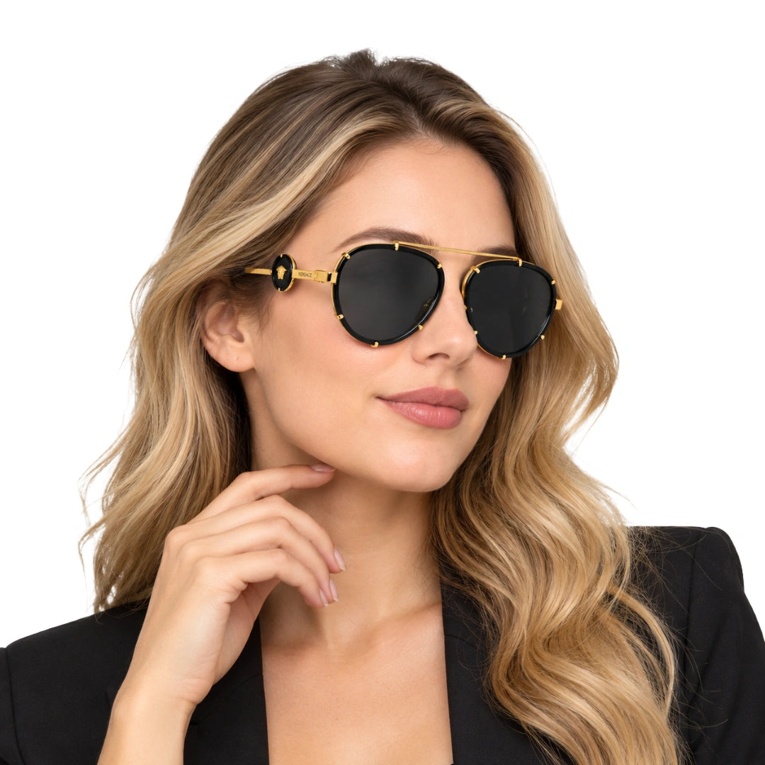 Versace 0VE2232 | Fashion Aviator Sunglasses-6