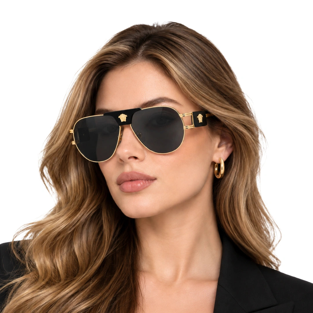 Versace 0VE2252 | Premium Designer Aviator Sunglasses-6