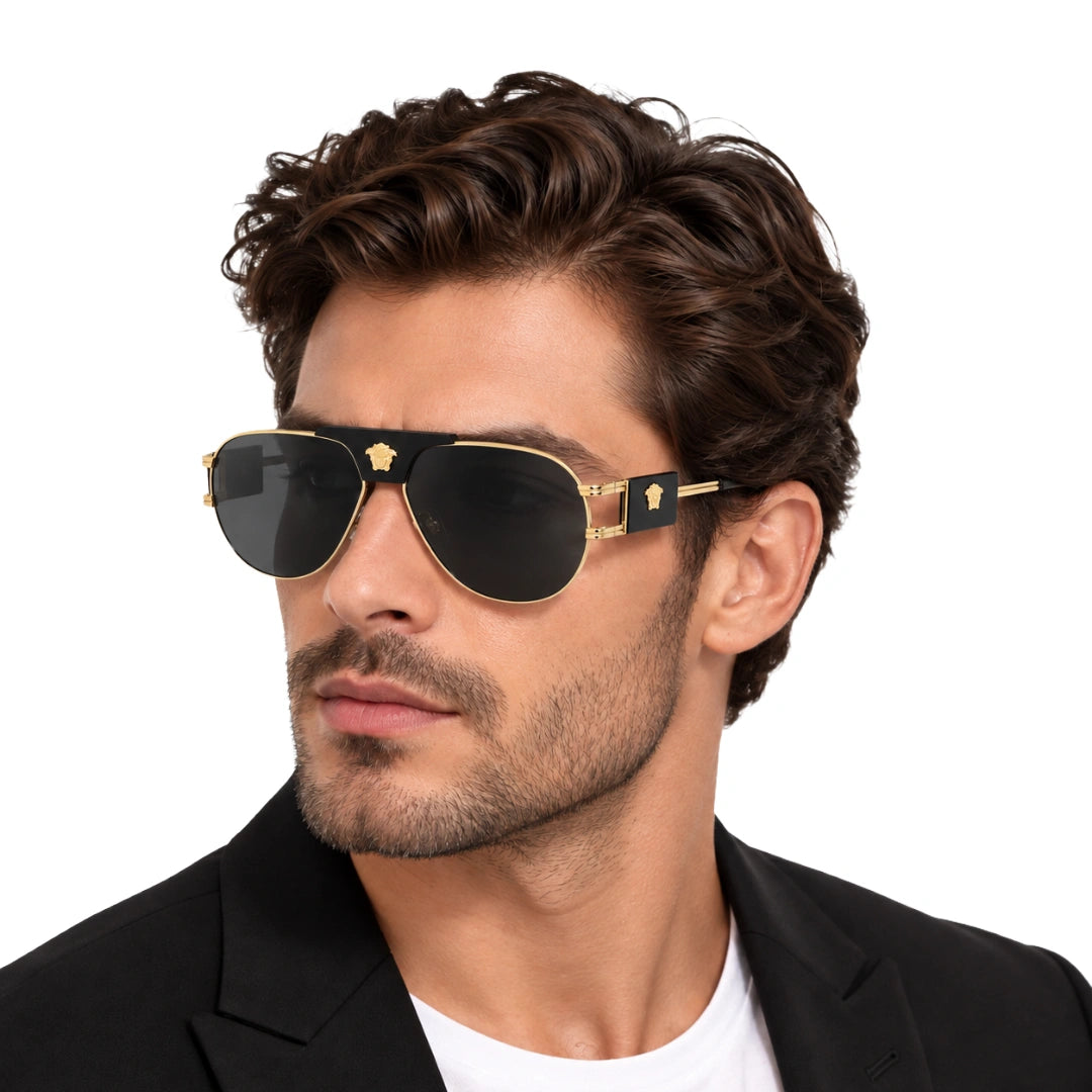 Versace 0VE2252 | Premium Designer Aviator Sunglasses-zoom-7