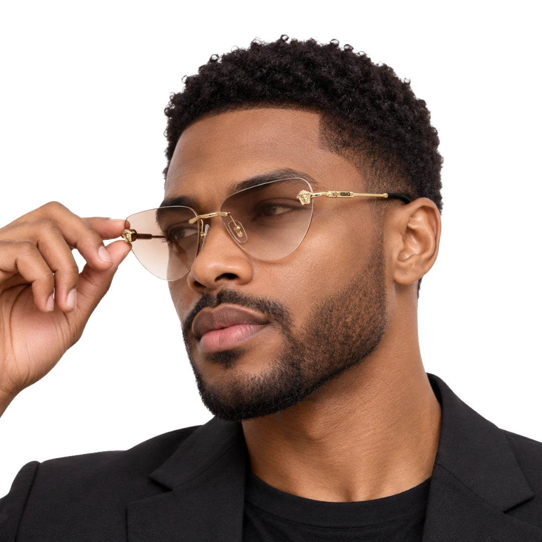 Versace 0VE2281 | Full-View Rimless Sunglasses-zoom-7