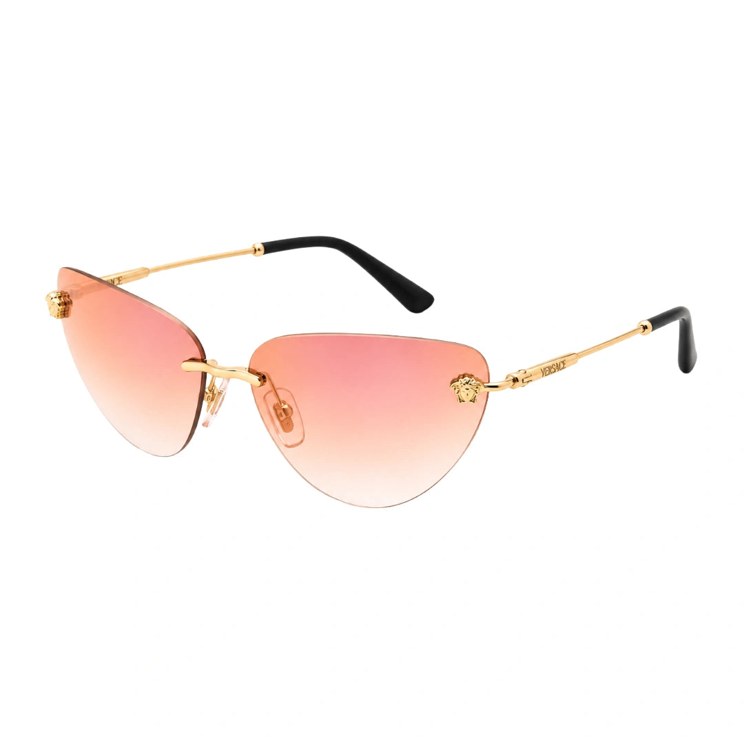 Versace 0VE2281 | Full-View Rimless Sunglasses-11