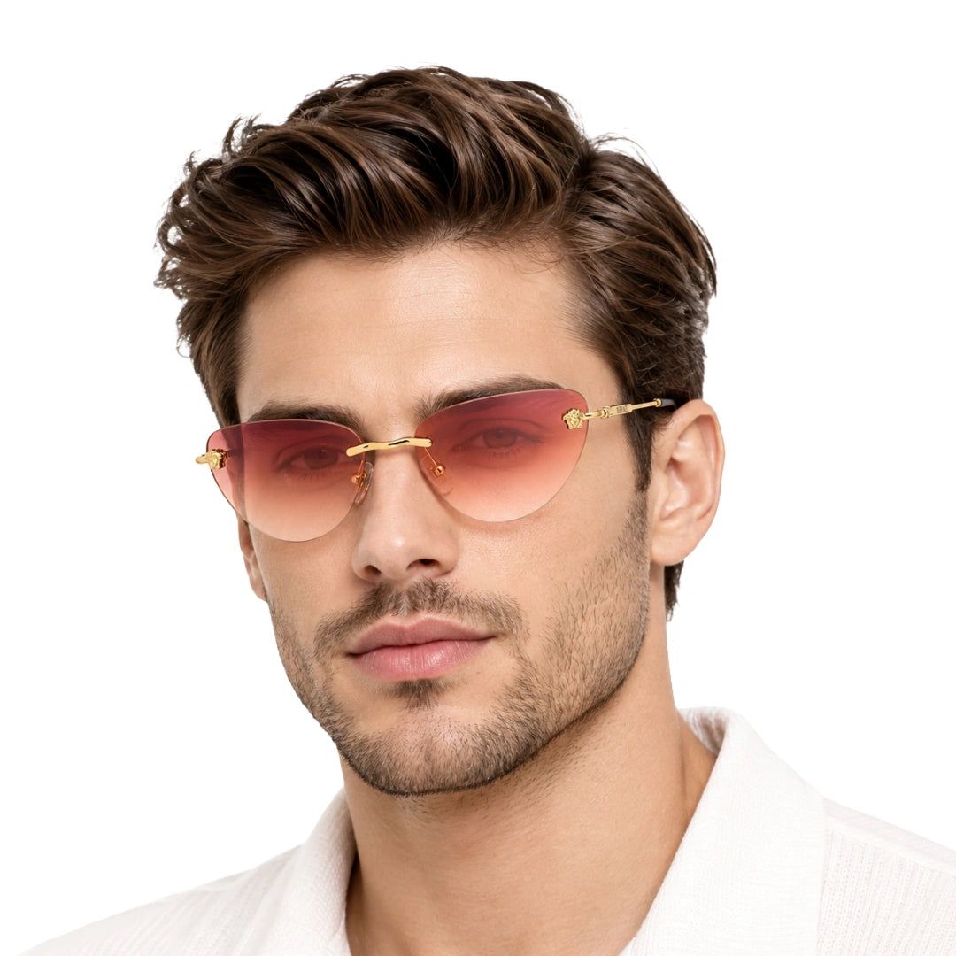 Versace 0VE2281 | Full-View Rimless Sunglasses-zoom-16