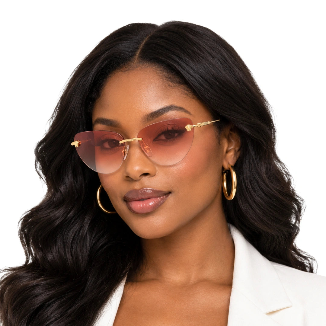 Versace 0VE2281 | Full-View Rimless Sunglasses-zoom-17