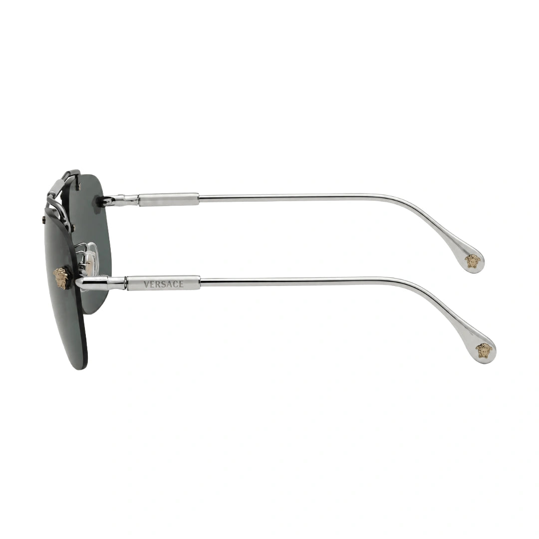Versace 0VE2296 | Metal Navigator Double-Bridge Sunglasses-zoom-3