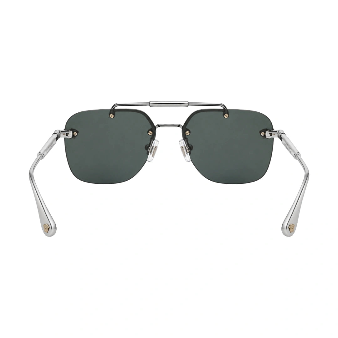 Versace 0VE2296 | Metal Navigator Double-Bridge Sunglasses-4