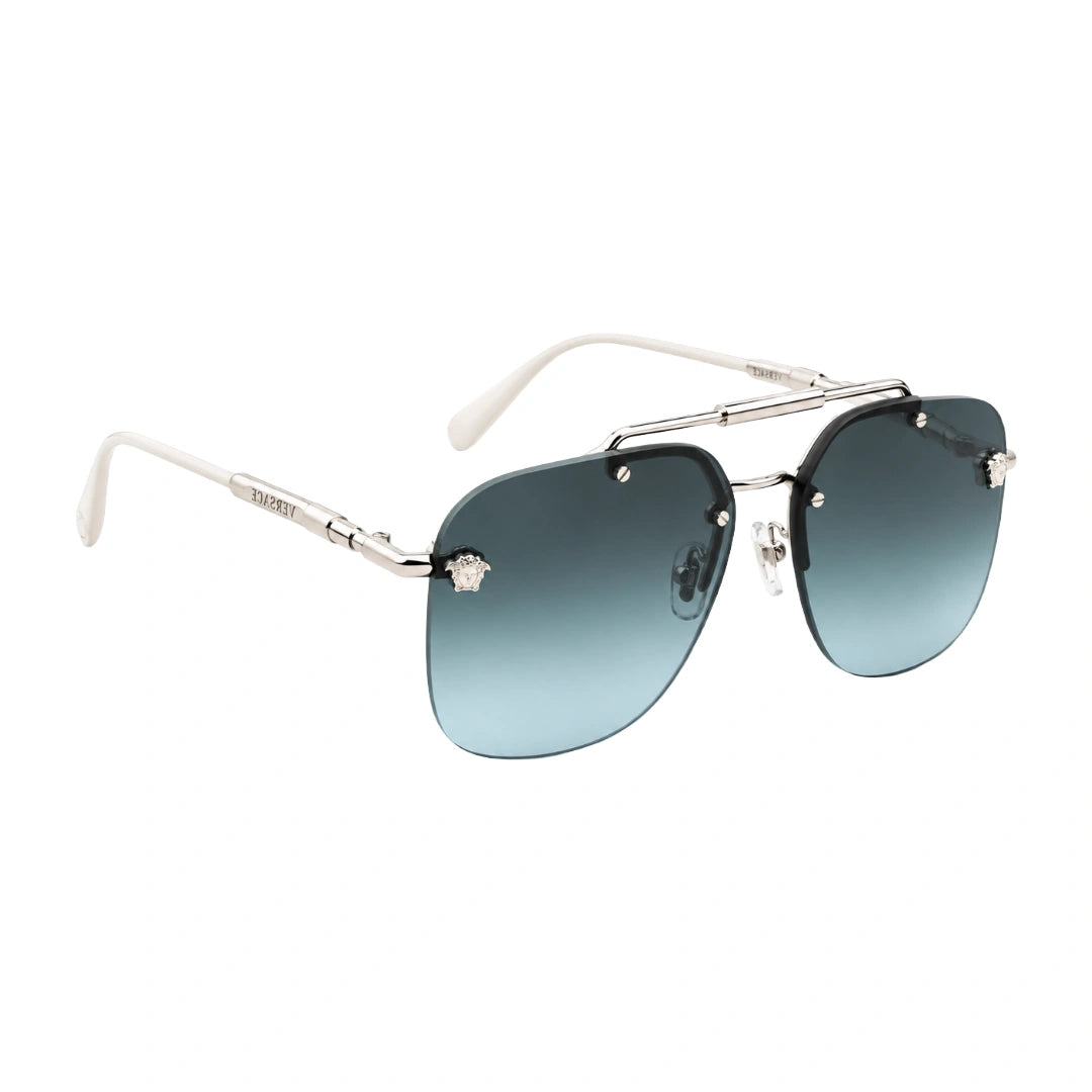 Versace 0VE2296 | Metal Navigator Double-Bridge Sunglasses-14