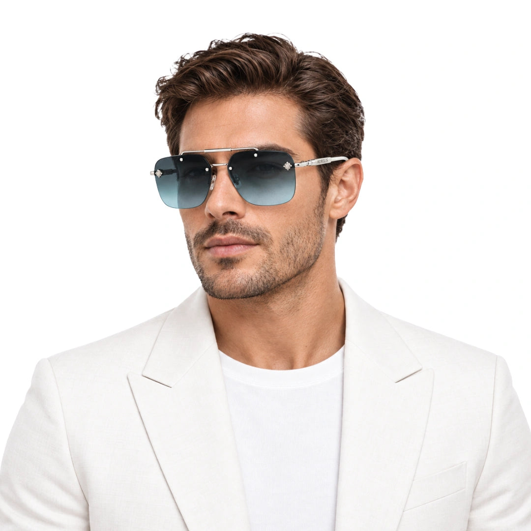 Versace 0VE2296 | Metal Navigator Double-Bridge Sunglasses-zoom-15