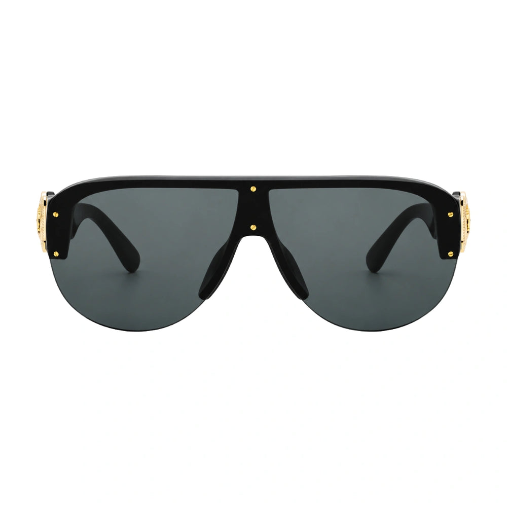 Versace 0VE4391 | Fashion-Forward Shield Sunglasses