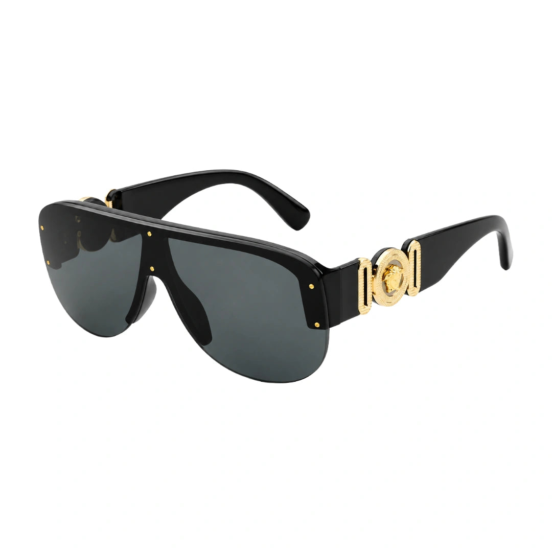 Versace 0VE4391 | Fashion-Forward Shield Sunglasses-2