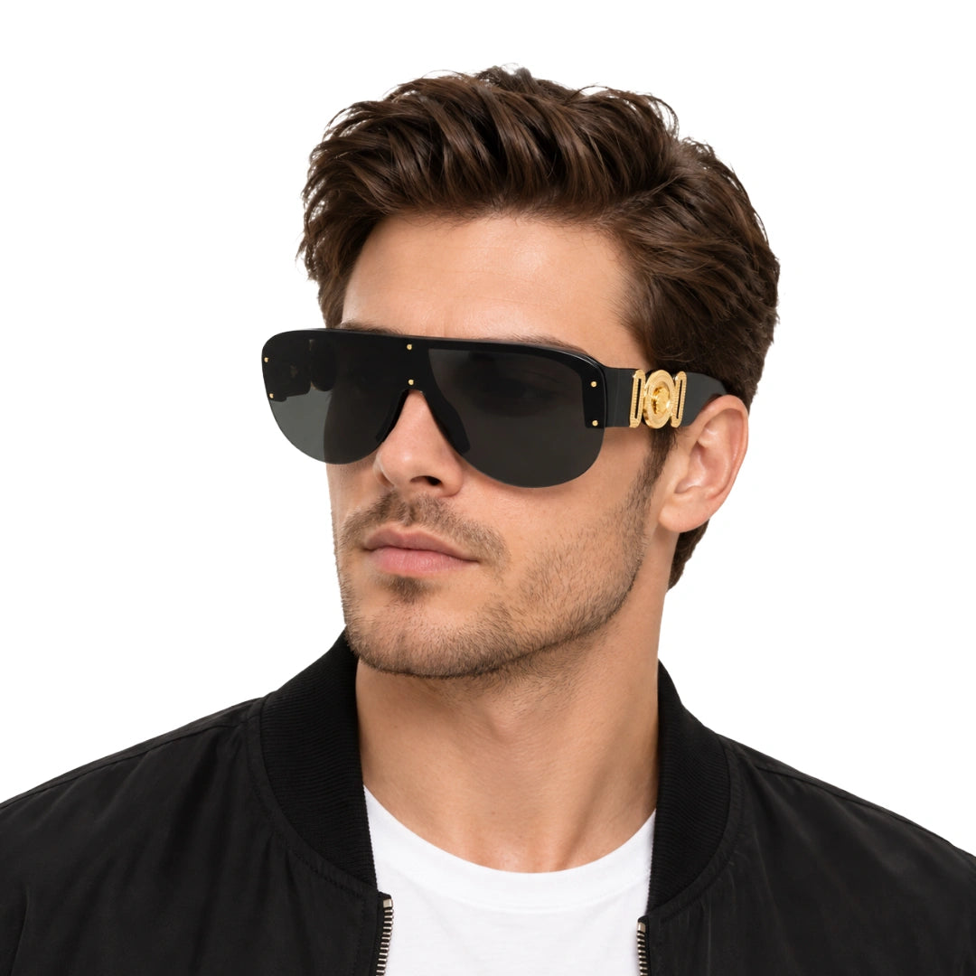 Versace 0VE4391 | Fashion-Forward Shield Sunglasses-zoom-9