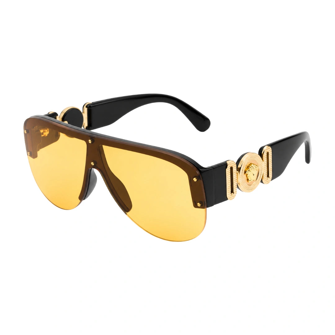 Versace 0VE4391 | Fashion-Forward Shield Sunglasses-11