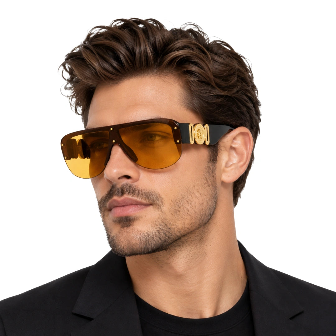Versace 0VE4391 | Fashion-Forward Shield Sunglasses-zoom-16