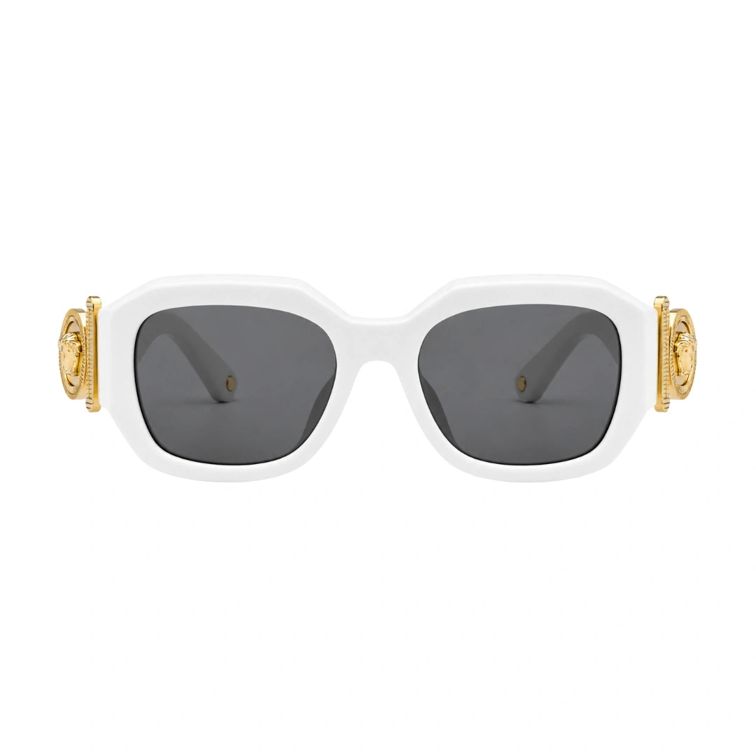 Versace 0VE4425U | Wide-Fit Rectangular Designer Sunglasses