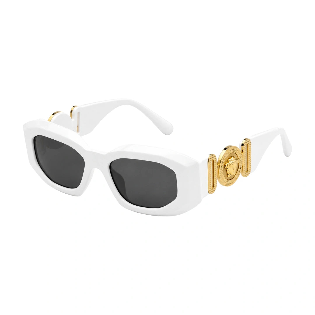 Versace 0VE4425U | Wide-Fit Rectangular Designer Sunglasses