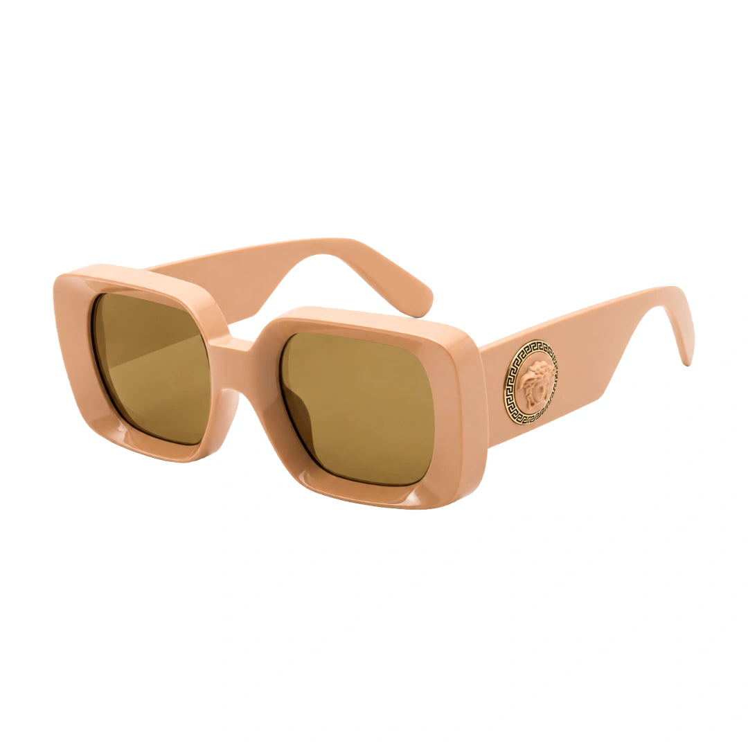 Versace 0VE4473U | Structured Rectangular Designer Sunglasses