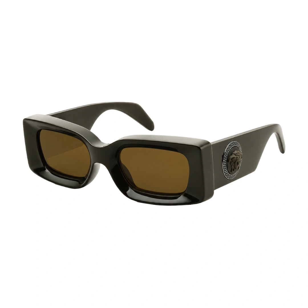 Versace 0VE4474U | Bold Rectangular Designer Sunglasses