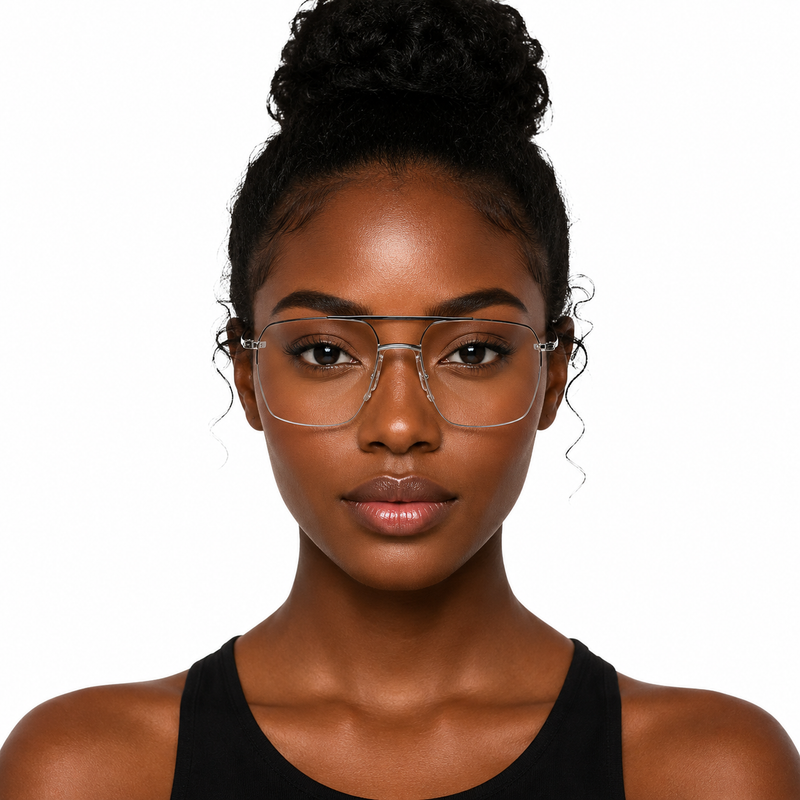 Zoe Miller Iconic Collection – ICN 3636 Semi Rimless Optical Frame-zoom-