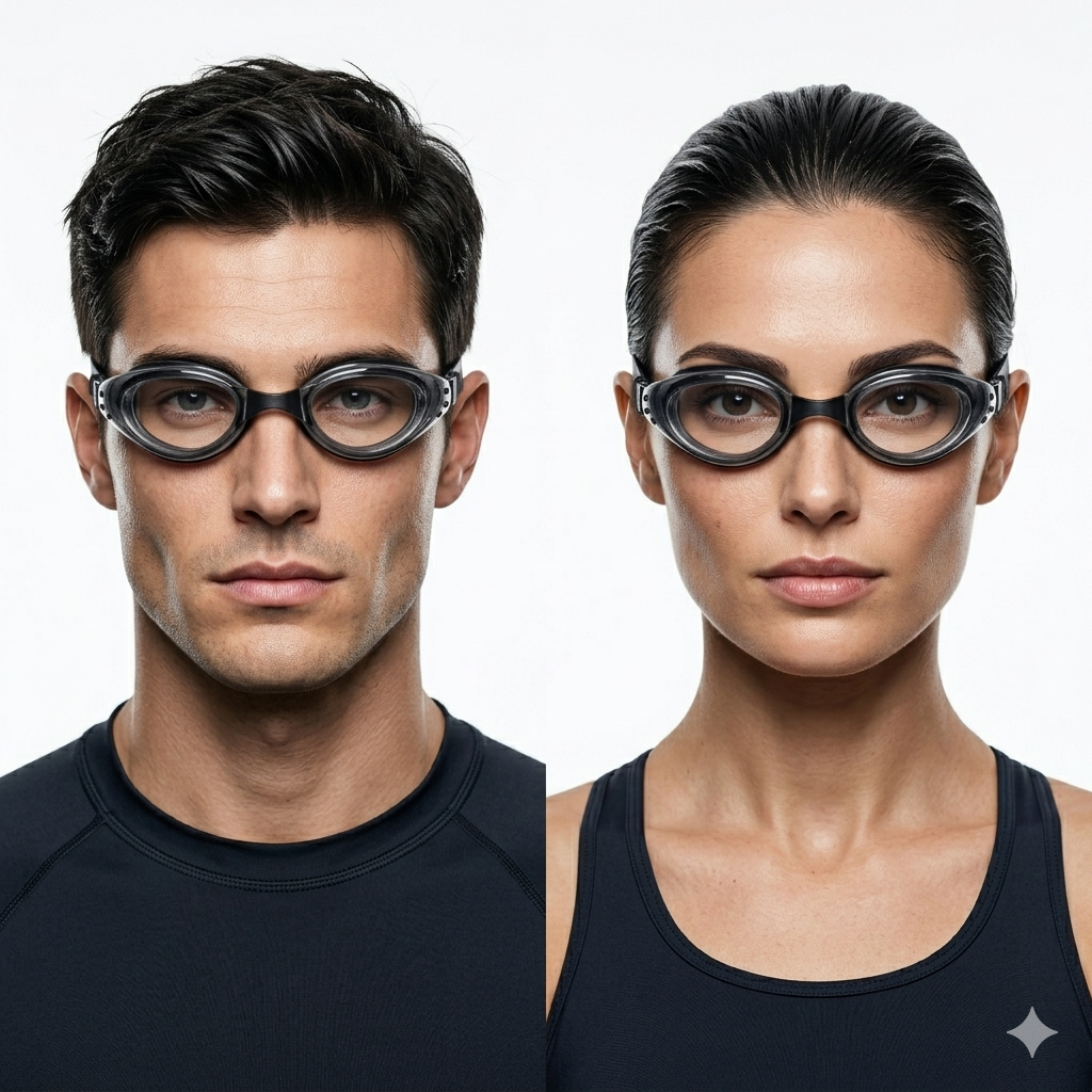 AquaVision Ready Glasses Swimming Goggles-5