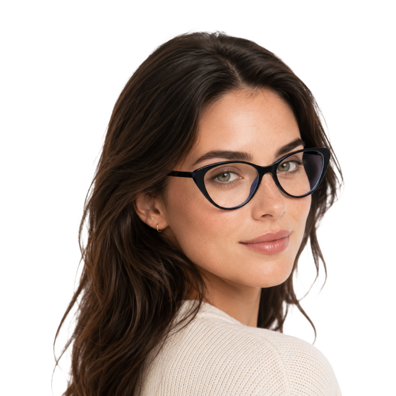 OS JJ FRAME 3207 Cat Eye Eyeglasses-zoom-