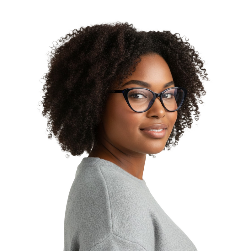 OS JJ FRAME 3207 Cat Eye Eyeglasses-zoom-