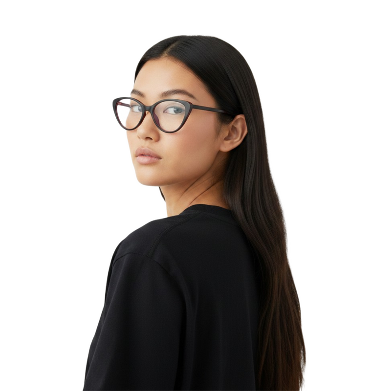 OS JJ FRAME 3207 Cat Eye Eyeglasses-zoom-