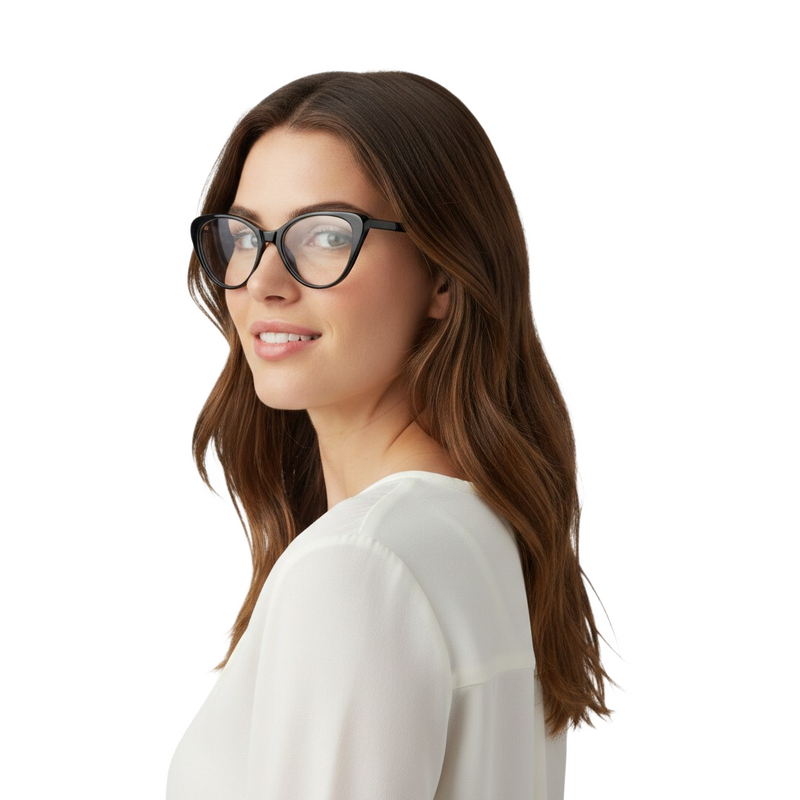OS JJ FRAME 3207 Cat Eye Eyeglasses-zoom-