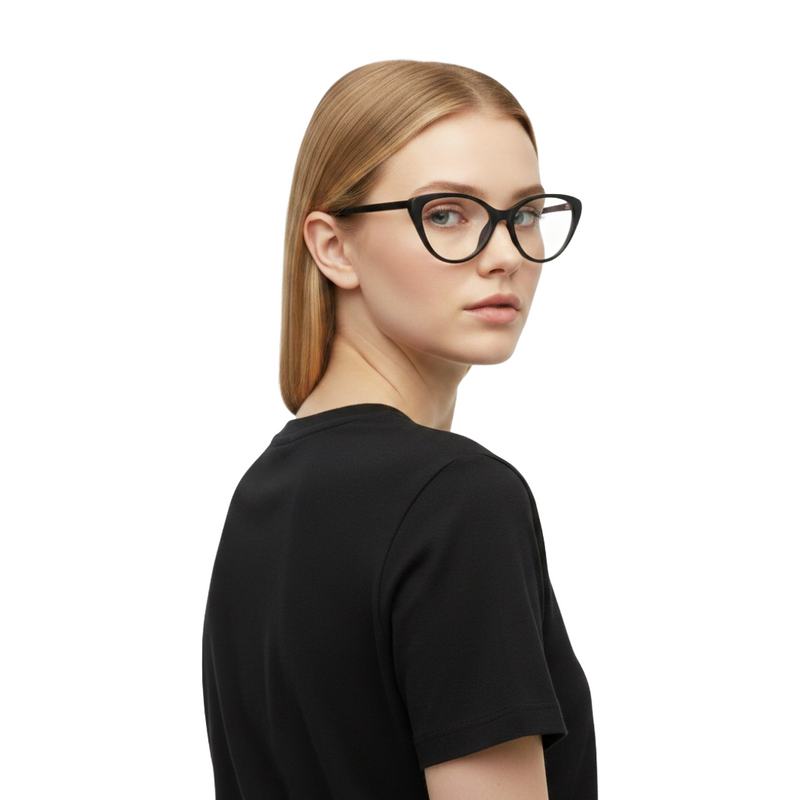 OS JJ FRAME 3207 Cat Eye Eyeglasses-zoom-