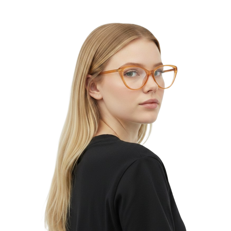 OS JJ FRAME 3207 Cat Eye Eyeglasses-zoom-