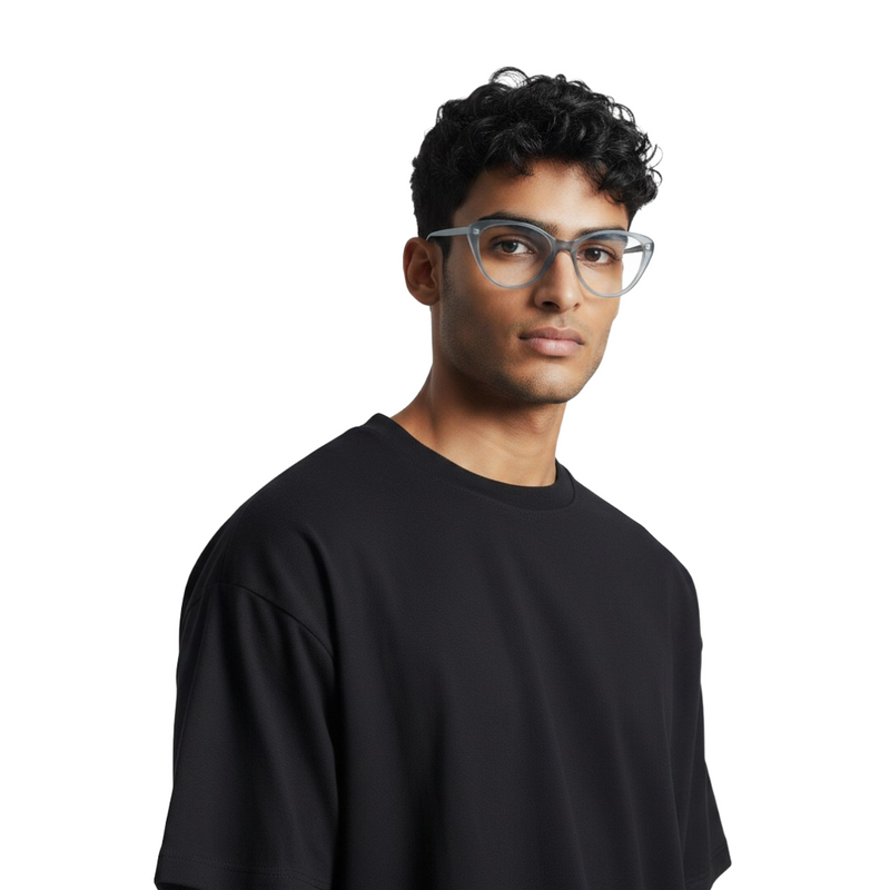OS JJ FRAME 3207 Cat Eye Eyeglasses-zoom-