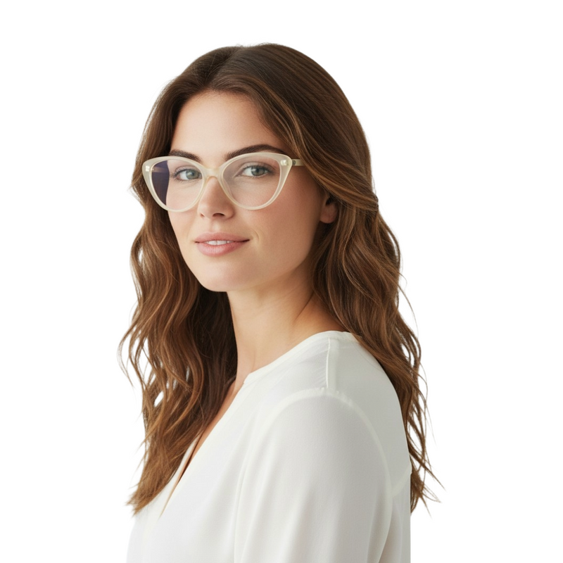 OS JJ FRAME 3207 Cat Eye Eyeglasses-zoom-